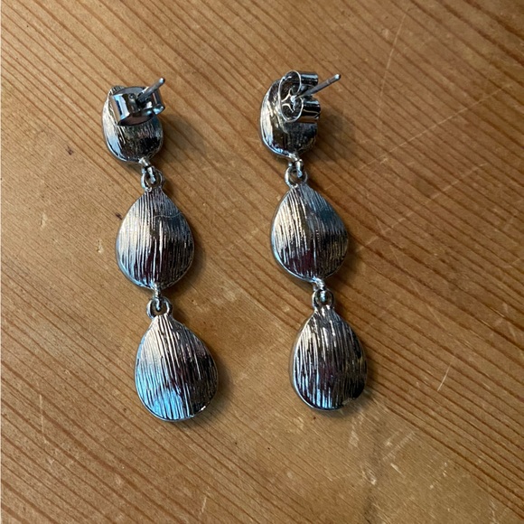 Dazzling Teardrop Costume Earrings - Picture 5 of 5